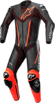 ALPINESTARS Fusion 1-Piece Suit - Black/Red - US 40 / EU 50 3153022-1030-50