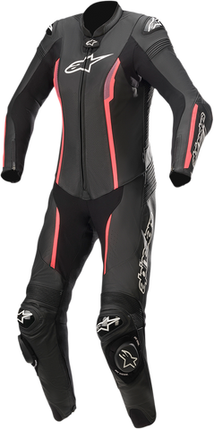 ALPINESTARS Stella Missile 1-Piece Suit - Black/Pink - US 10 / EU 46 3180122-1838-46