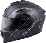 Exo St1400 Carbon Full Face Helmet Antrim Grey Sm