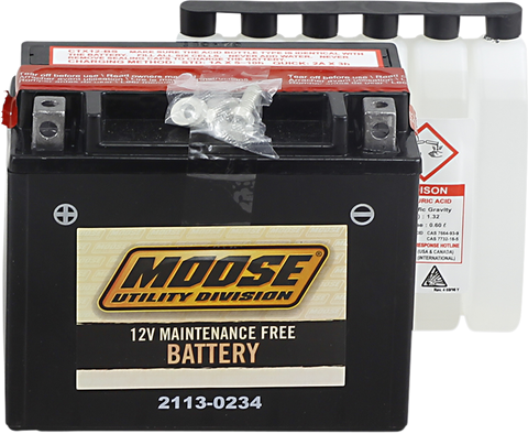 MOOSE UTILITY AGM Battery - YTX12-BS MTX12-BS