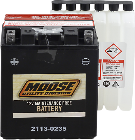 MOOSE UTILITY AGM Battery - YTX14AH-BS MTX14AH-BS