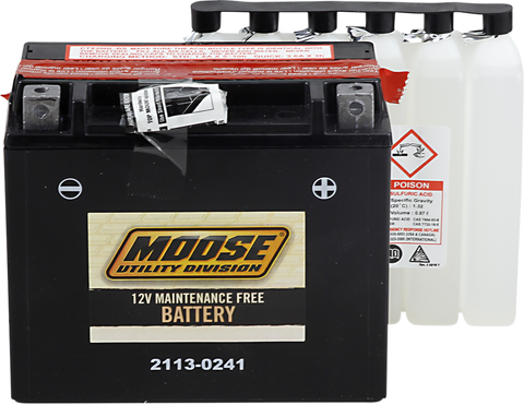 MOOSE UTILITY AGM Battery - YTX20HL-BS MTX20HL-BS