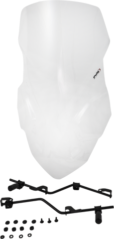 PUIG HI-TECH PARTS Touring Windscreen - Clear - Africa 3714W