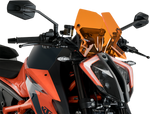 PUIG HI-TECH PARTS New Generation Windscreen - Orange 20425T