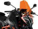 PUIG HI-TECH PARTS New Generation Windscreen - Orange 20461T