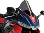 PUIG HI-TECH PARTS Race Windscreen - Dark Smoke 20571F