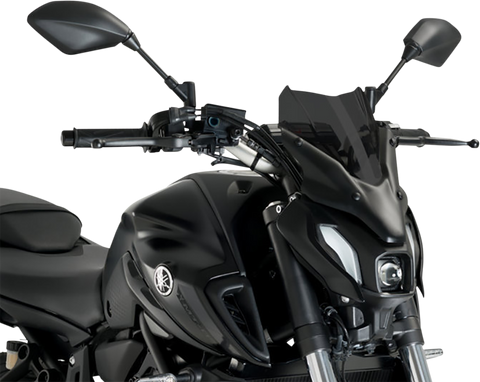 PUIG HI-TECH PARTS New Generation Windscreen - Dark Smoke 20618F