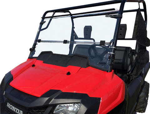 MOOSE UTILITY Full Folding Windshield - Pioneer LEMA100-003