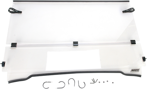 MOOSE UTILITY Full Folding Windshield - Mule LEMA100-0008