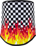 ZAN HEADGEAR SportFlex™ Neck Gaiter - Checkered Flames WFL450