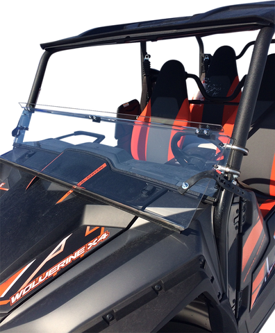MOOSE UTILITY Full Folding Windshield - Wolverine LEMA100-0042