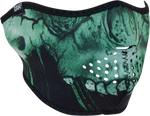 ZAN HEADGEAR Half-Face Mask - Cyber Skull WNFM452H