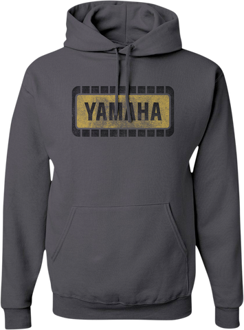 YAMAHA APPAREL Yamaha Retro Hoodie - Charcoal - XL NP21S-M1971-XL