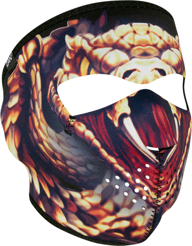 ZAN HEADGEAR Face Mask - Snake WNFM475