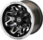 MOOSE UTILITY 416X Wheel - Front/Rear - Machined Black - 12x7 - 4/136 - 4+3 416M127136GBMF4