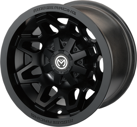 MOOSE UTILITY 416X Wheel - Rear - Black - 12x8 - 4/110 - 4+4 416MO128110MB4