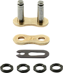 PROX 520 MXR X-Ring Clip Connecting Link - Gold 07.RC520XCLG