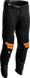 THOR Prime Hero Pants - Black/Fluorescent Orange - 30 2901-9429