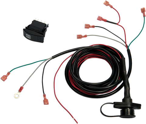 MOOSE UTILITY Dash Rocker Switch - Wired 99902