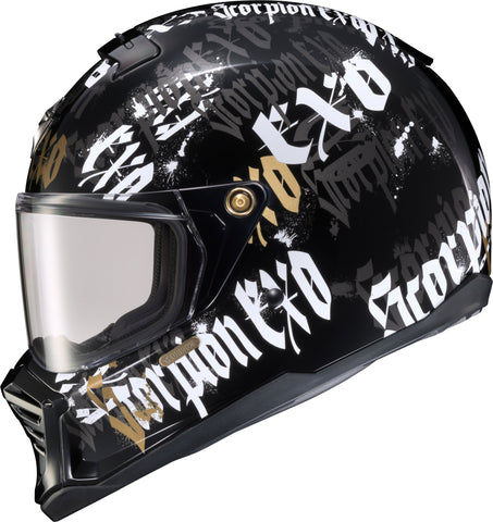 Exo Hx1 Full Face Helmet Blackletter Md