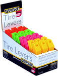 PEDRO'S Tire Levers - 4 Color - 24 Pack Display 6400100