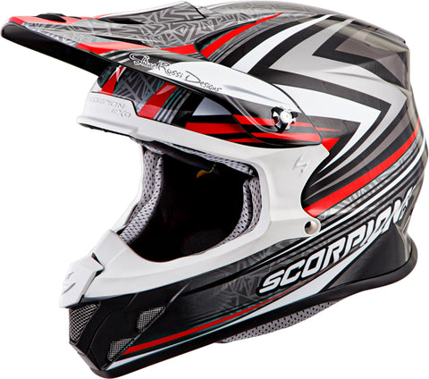 Vx R70 Off Road Helmet Barstow Red Lg