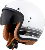 Bellfast Open Face Helmet Blanco White Md