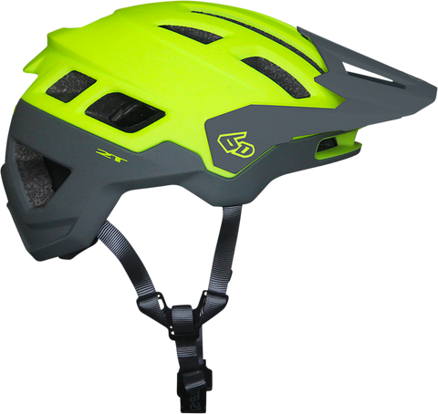 6D HELMETS ATB-2T Ascent Helmet - Neon Yellow/Gray Matte - XL/2XL 23-0048