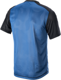 ALPINESTARS Alps 4.0 V2 Jersey - Short-Sleeve - Blue/Black/Silver - 2XL 1765922-7318-2X