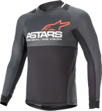 ALPINESTARS Drop 8.0 Jersey - Long-Sleeve -Black/Coral - XL 1766921-1793-XL
