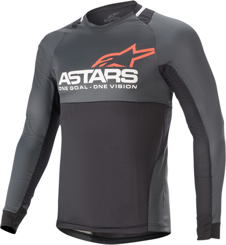 ALPINESTARS Drop 8.0 Jersey - Long-Sleeve -Black/Coral - XL 1766921-1793-XL