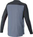 ALPINESTARS Drop 6.0 V2 Long-Sleeve Jersey - Blue/Gray - Large 1766422-9291-LG