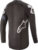 ALPINESTARS Techstar Long-Sleeve Jersey - Black/Gray - Small 1760220-104-SM
