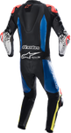 ALPINESTARS GP Tech Suit v4 - Black/Blue/Yellow - US 38 / EU 48 3156822-1075-48