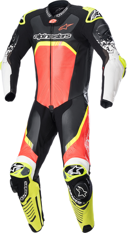 ALPINESTARS GP Tech Suit v4 - Black/Red/Yellow - US 40 / EU 50 3156822-1355-50