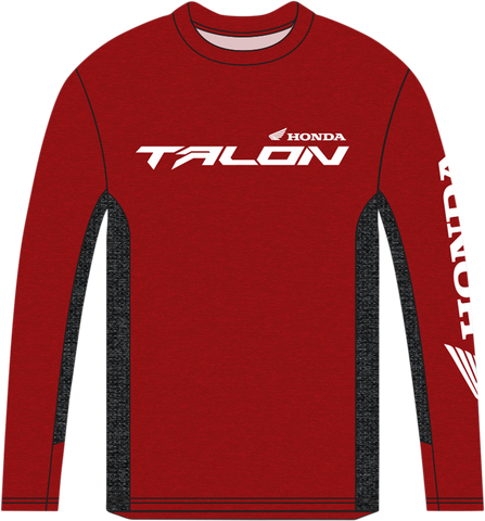 HONDA APPAREL Honda Talon Long-Sleeve T-Shirt - Red - Large NP21S-M2483-L