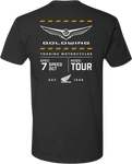 HONDA APPAREL Goldwing Tour T-Shirt - Black - 3XL NP21S-M2464-3X