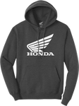 HONDA APPAREL Women's Honda Wing Hoodie - Gray - Small NP21S-S3031-S