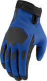 ICON Hooligan™ CE Gloves - Blue - Medium 3301-4361