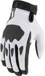 ICON Hooligan™ CE Gloves - White - 2XL 3301-4394