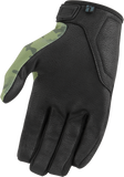 ICON Hooligan™ CE Gloves - Green Camo - XL 3301-4405