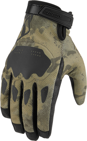 ICON Hooligan™ CE Gloves - Tan Camo - Small 3301-4408