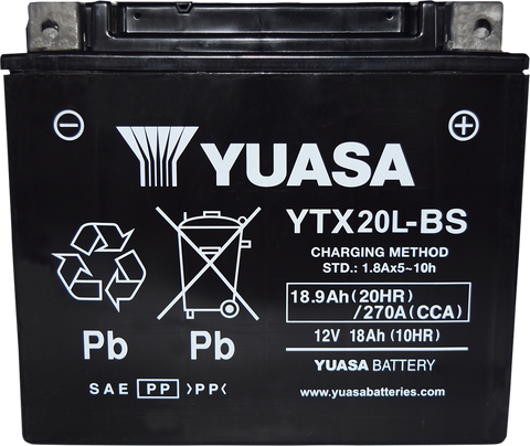 YUASA Battery - .93 Liter YUAM320BSTWN
