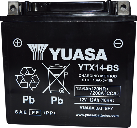 YUASA Battery - .69 Liter YUAM3RH4STWN