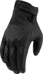 ICON Women's Hooligan™ CE Gloves - Black - XS 3302-0843