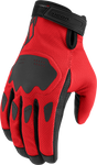 ICON Hooligan™ CE Gloves - Red - Small 3301-4384