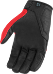 ICON Hooligan™ CE Gloves - Red - Small 3301-4384