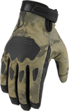ICON Hooligan™ CE Gloves - Tan Camo - XL 3301-4411