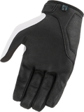 ICON Hooligan™ CE Gloves - White - Small 3301-4390