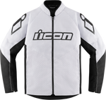 ICON Hooligan™ CE Jacket - White - Medium 2820-5798